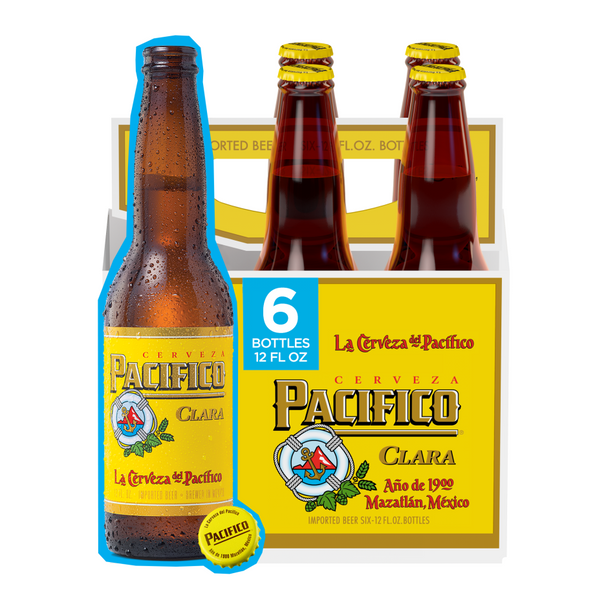Pacifico Clara - 12 Oz - 6-PK - Glass