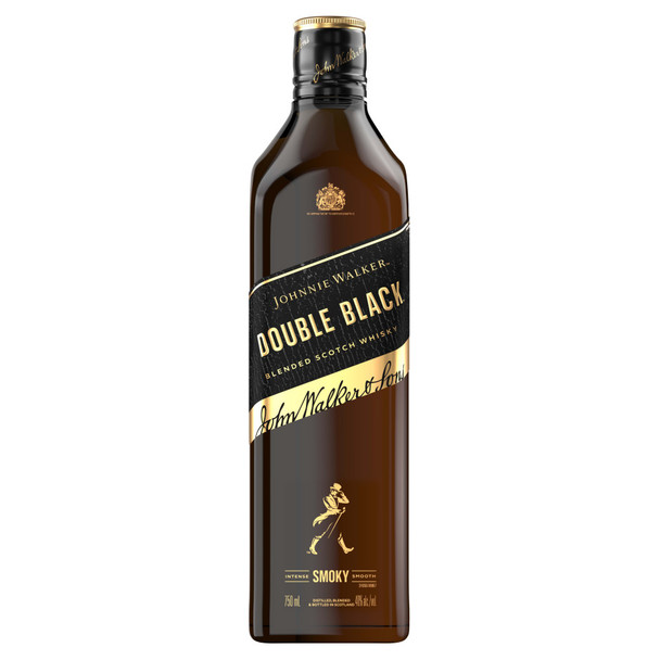 Johnnie Walker Double Black Label Scotch - 750 mL - 750ML - Glass Johnnie Walker Double Black Label Scotch - 750 mL - 750ML - Glass
