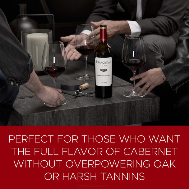 Franciscan Cabernet Sauvignon - 750 mL - 750ML - Glass