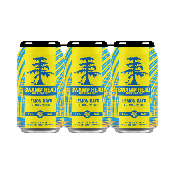 Swamp Head Lemon Days - 12 Oz - 6-PK - Aluminum
