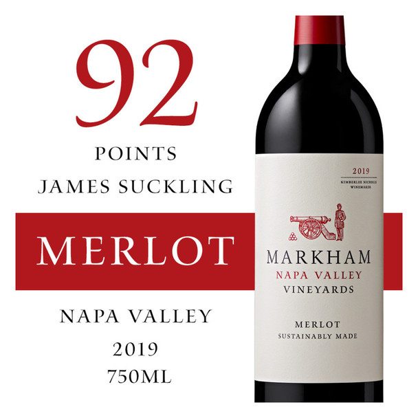 Markham Merlot - 750 mL - 750ML - Glass