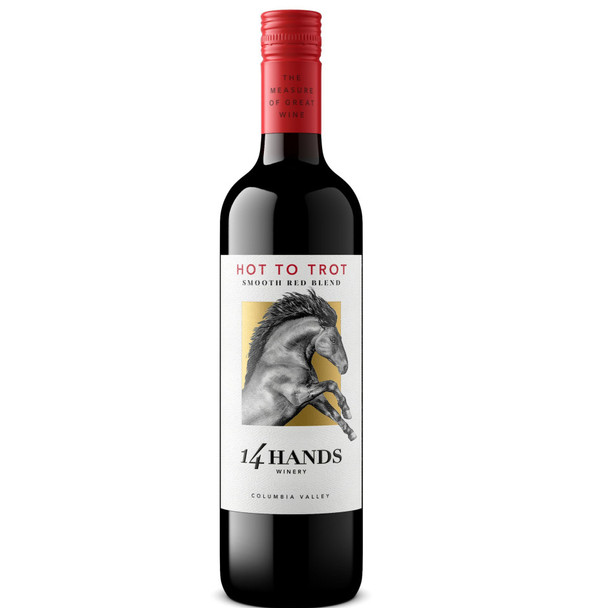 14 Hands Hot To Trot Red Blend - 750 mL - 750ML - Glass
