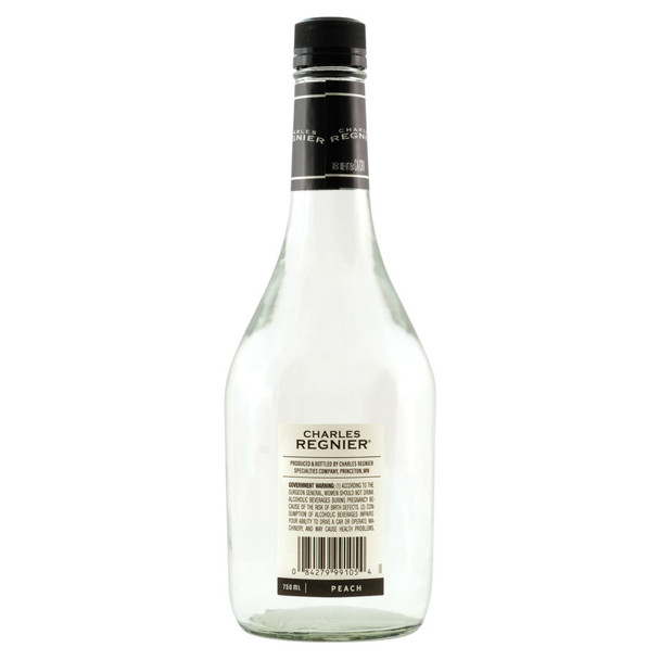 Charles Regnier Peach Schnapps - 750 mL - 750ML - Glass