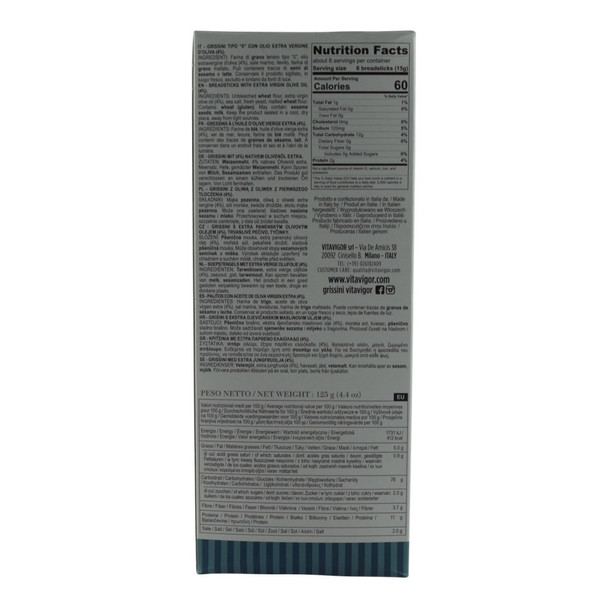 Vita Vigor Traditional Breadsticks - 4.4 Oz - 4.4OZ
