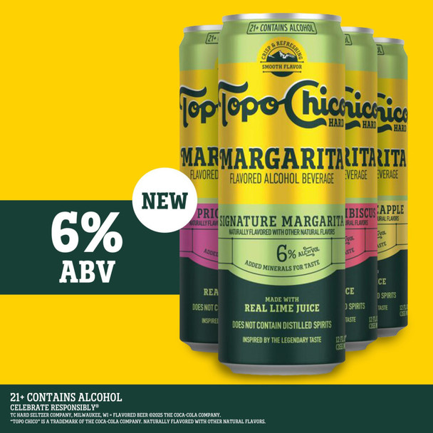 Topo Chico Margarita Hard Seltzer Variety #1 - 12-PK - Aluminum