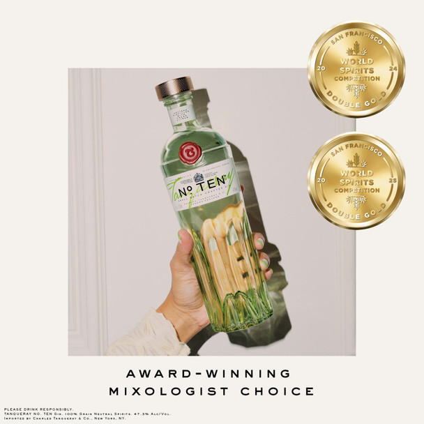 Tanqueray No. Ten Gin - 750 mL - 750ML - Glass Tanqueray No. Ten Gin - 750 mL - 750ML - Glass