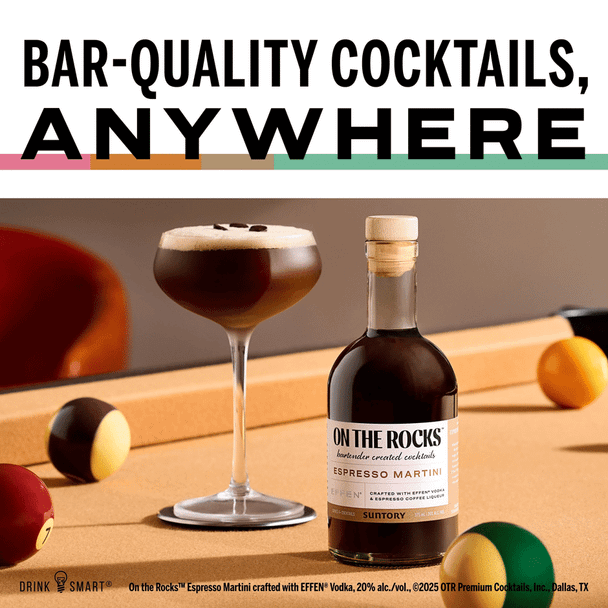 On The Rocks The Espresso Martini - 750 mL - 750ML - Glass