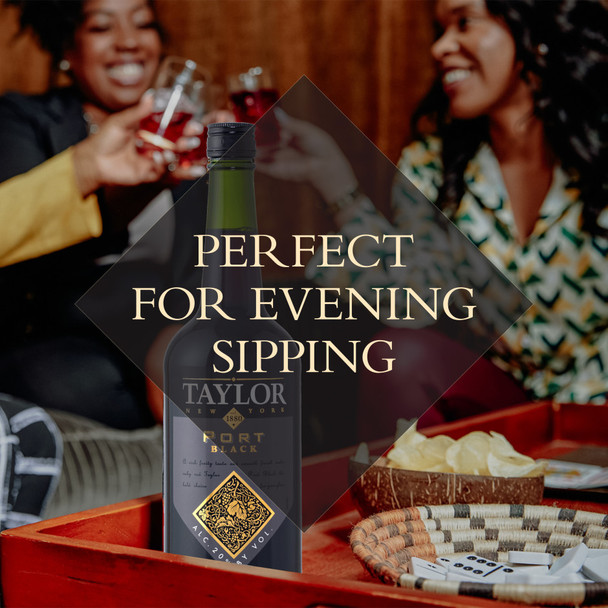 Taylor Port Black - 750 mL - 750ML - Glass