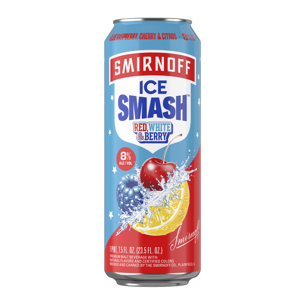 Smirnoff Ice Smash Red White & Berry - Each - Aluminum
