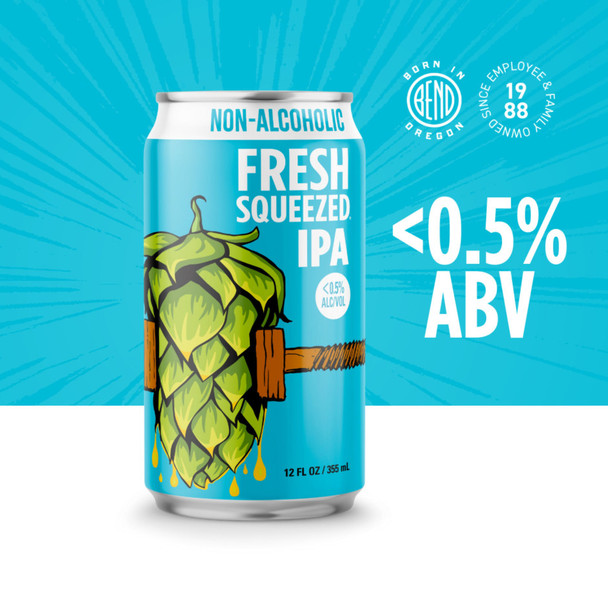 Deschutes Fresh Squeezed Non Alcoholic - 6-PK - Aluminum