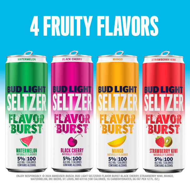 Bud Light Seltzer Variety - 12 Oz - 12-PK - Aluminum
