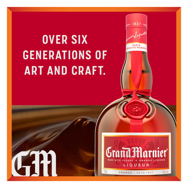 Grand Marnier Liqueur - 50 mL - 50ML - Glass