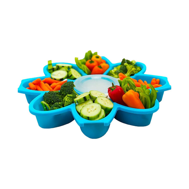 Kolorae Daisy Servette Tray - Each - Each Kolorae Daisy Servette Tray - Each - Each