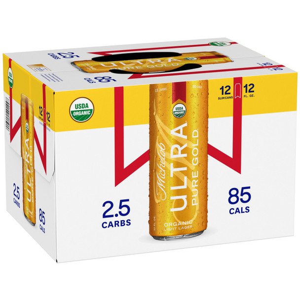 Michelob Ultra Pure Gold - 12 Oz - 12-PK - Aluminum
