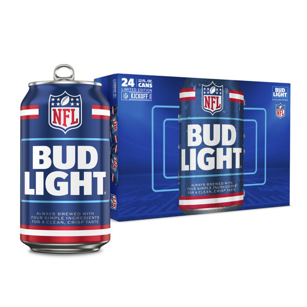 Bud Light - 12 Oz - 24-PK - Aluminum