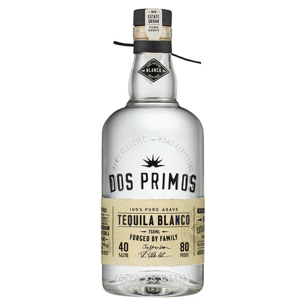 Dos Primos Blanco Tequila - 750 mL - 750ML - Glass