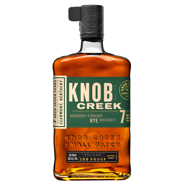 Knob Creek 7 Year Rye Whiskey - 750 mL - 750ML - Glass