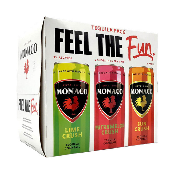 Monaco Cocktails Tequila Variety Pack - 12 Oz - 6-PK - Aluminum