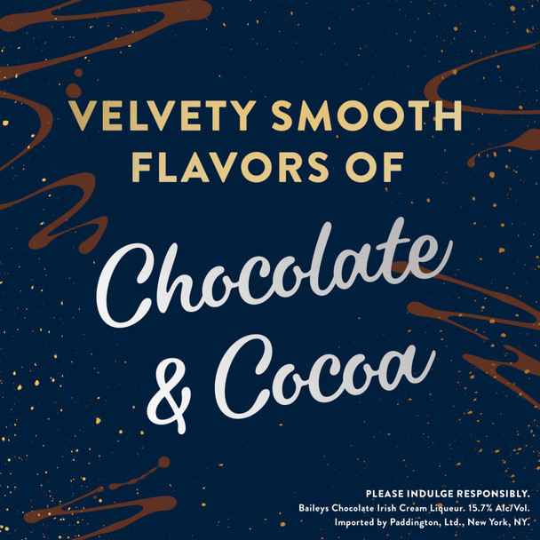 Baileys Chocolate Irish Cream - 750 mL - 750ML - Glass