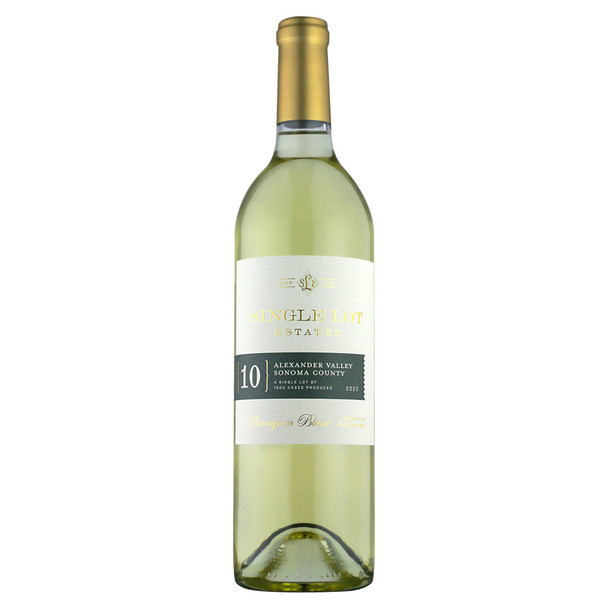 Single Lot Estates 10 Sauvignon Blanc - 750 mL - 750ML - Glass