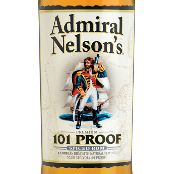 Admiral Nelson's 101 Proof Spiced Rum - 1.75 L - 1.75L - Glass