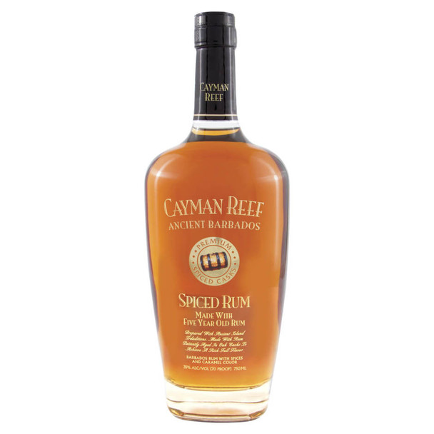 Cayman Reef Spiced 5 Year Old Rum - 750 mL - 750ML - Glass