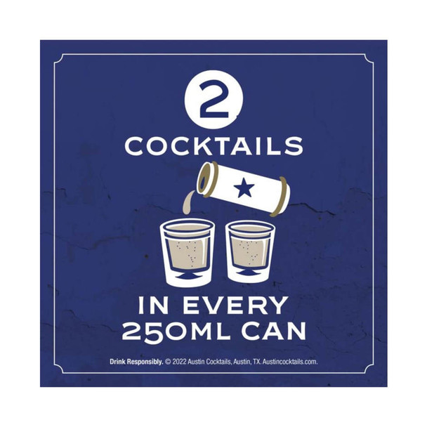 Austin Cocktails Bergamot Orange Marg - 250 mL - 4-PK - Aluminum