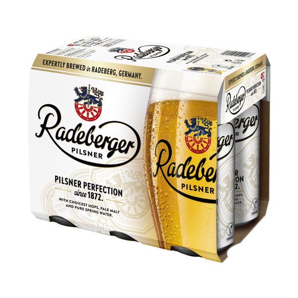 Radeberger Pilsner - 6-PK - Aluminum