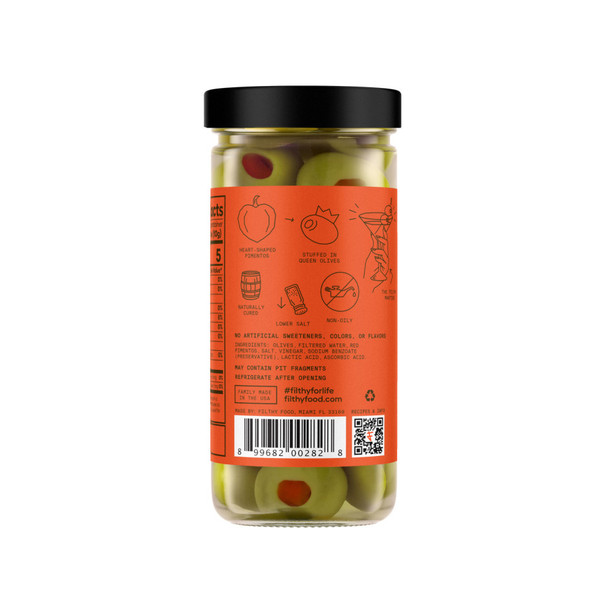 Filthy Pimento Stuffed Olives - 8.5 Oz - 8.5OZ
