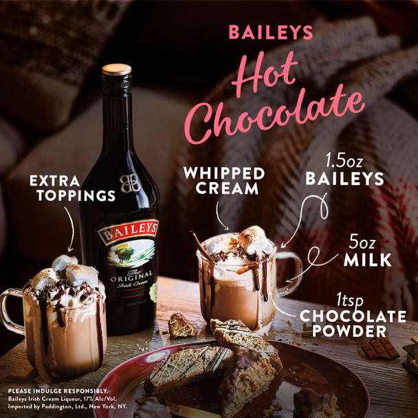Baileys Original Irish Cream Liqueur - 750 mL - 750ML - Glass