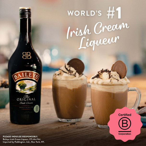 Baileys Original Irish Cream Liqueur - 750 mL - 750ML - Glass
