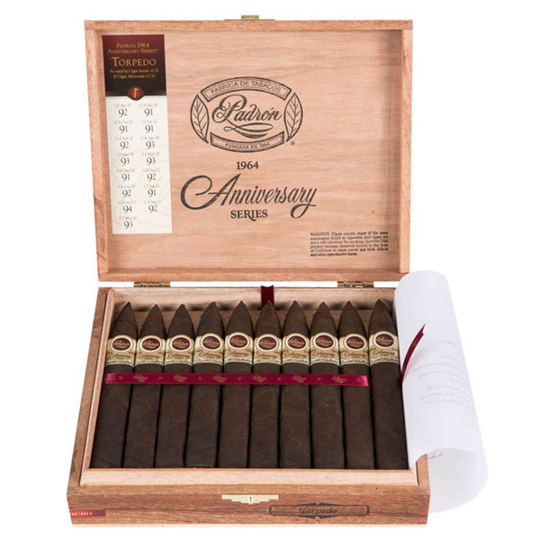 Padron 1964 Anniversary Series Maduro Torpedo - Box