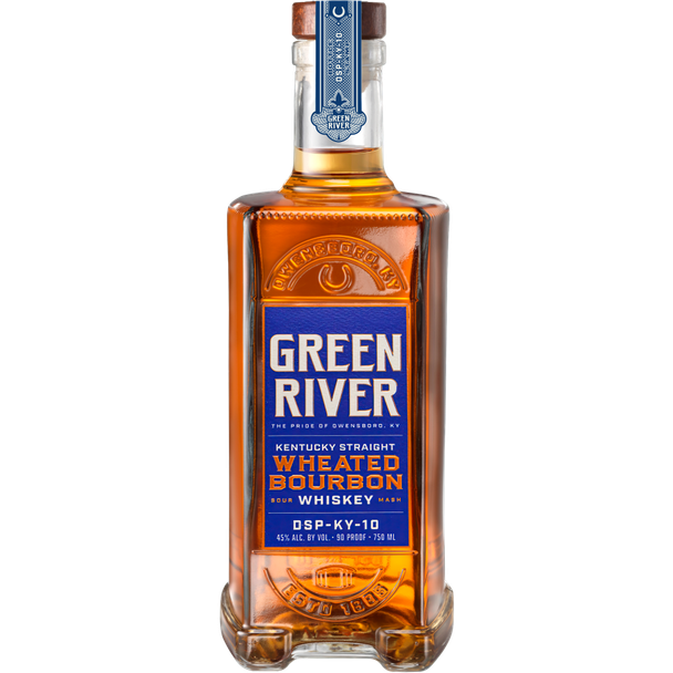 Green River Wheated Bourbon Whiskey - 750 mL - 750ML - Glass