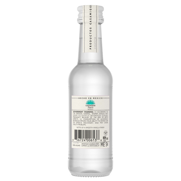 Casamigos Blanco Tequila - 50 mL - 50ML - Glass