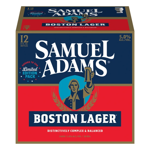 Samuel Adams Boston Lager - 12 Oz - 12-PK - Glass