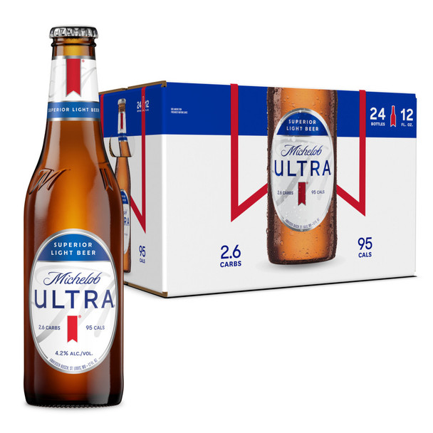 Michelob Ultra - 12 Oz - 24-PK - Glass