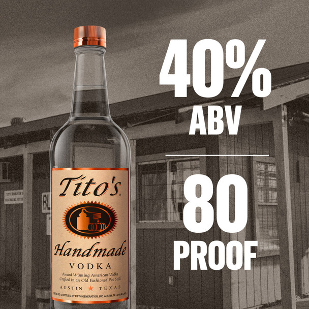 Tito's Handmade Vodka - 50 mL - 4-PK - Glass