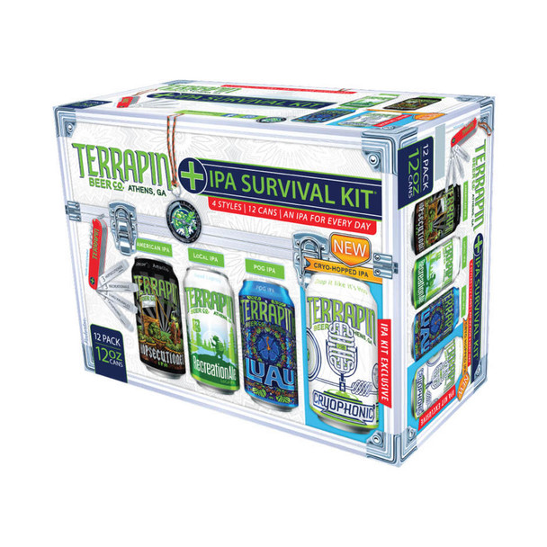 Terrapin Ipa Survival Kit - 12 Oz - 12-PK - Aluminum