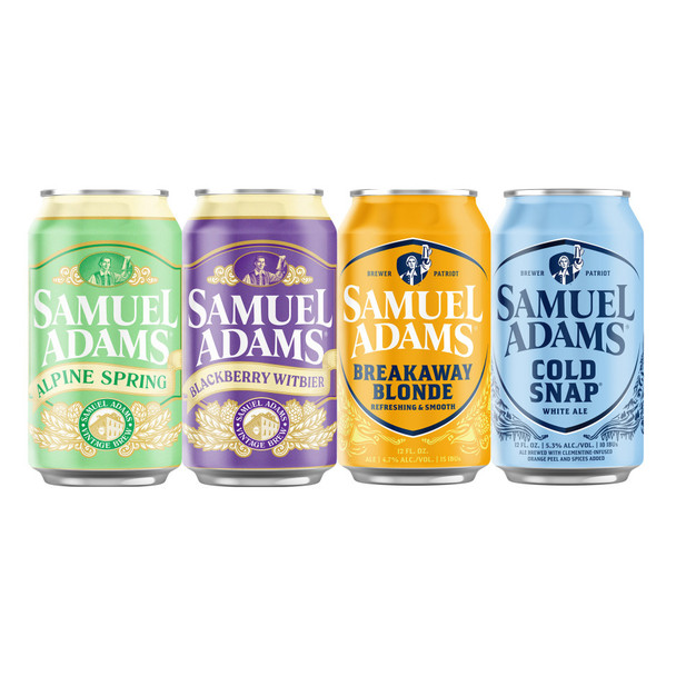 Samuel Adams Beers Seasonal Variety Pack - 12 Oz - 12-PK - Aluminum