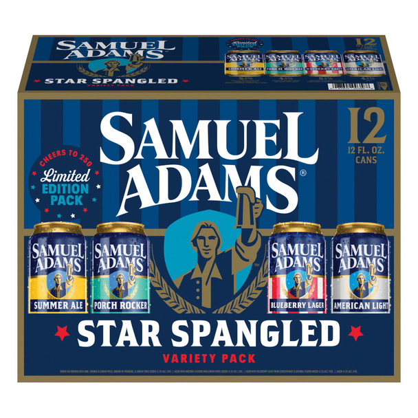 Samuel Adams Beers Seasonal Variety Pack - 12 Oz - 12-PK - Aluminum