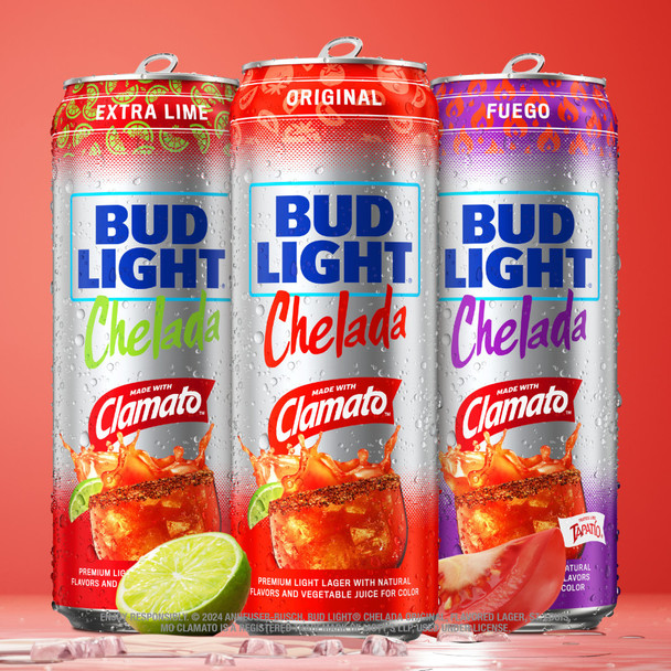 Bud Light Chelada - 16 Oz - 4-PK - Aluminum