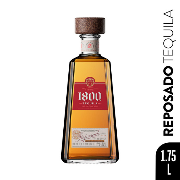 1800 Reposado Tequila - 1.75 L - 1.75L - Glass