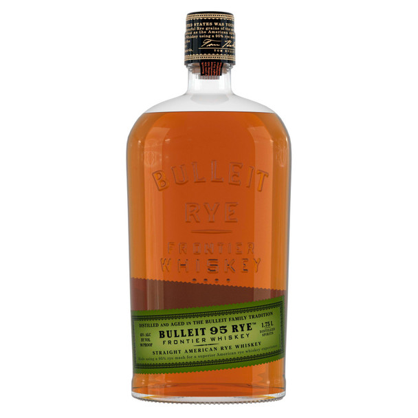 Bulleit 95 Rye Small Batch Whiskey - 1.75 L - 1.75L - Glass