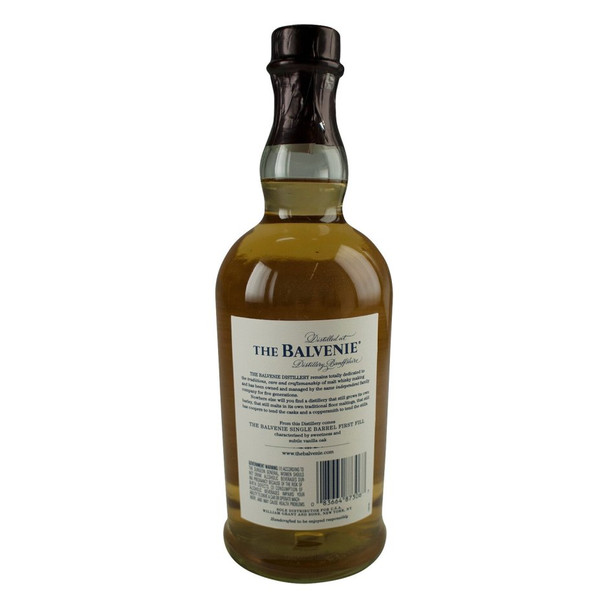 Balvenie Single Barrel 12 Year Scotch - 750 mL - 750ML - Glass