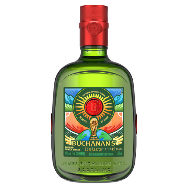 Buchanan's DeLuxe Aged 12 Years Blended Scotch Whisky - 750 mL - 750ML - Glass