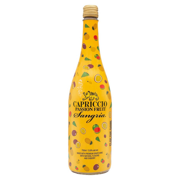 Capriccio Passion Fruit Sangria - 750 mL - 750ML - Glass