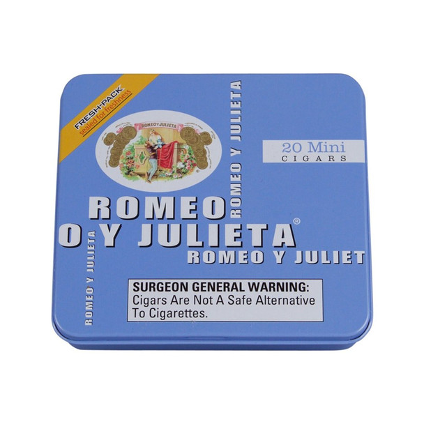 Romeo Y Julieta 1875 Mini Blue Cigarillo - Tin