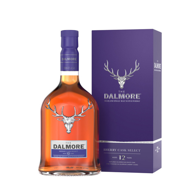Dalmore Sherry Cask Select 12 Year Scotch - 750 mL - 750ML - Glass