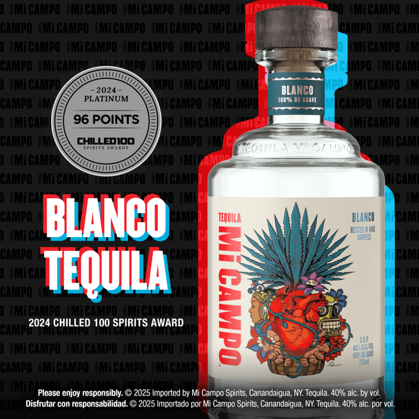 Mi Campo Blanco Tequila - 750 mL - 750ML
