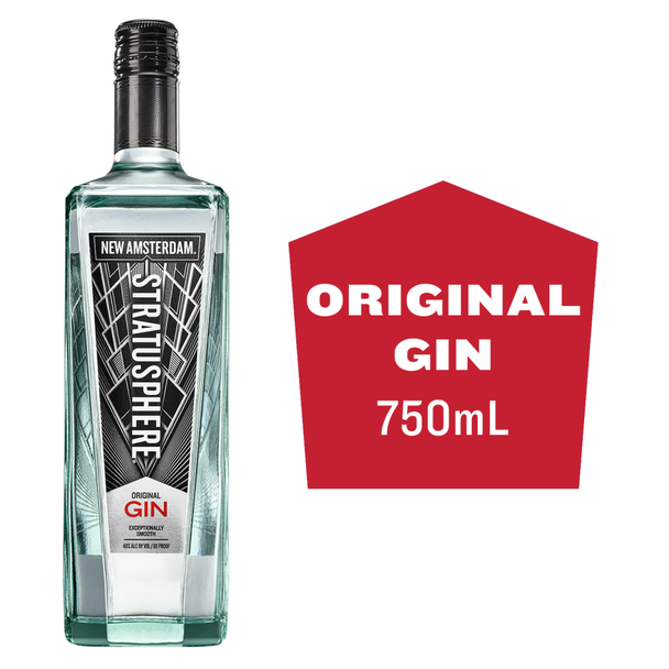 New Amsterdam Stratusphere Gin - 750 mL - 750ML - Glass